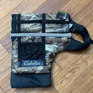 XL Cabela's Advanced Dog Vest True Timber Drt Camo NWT
